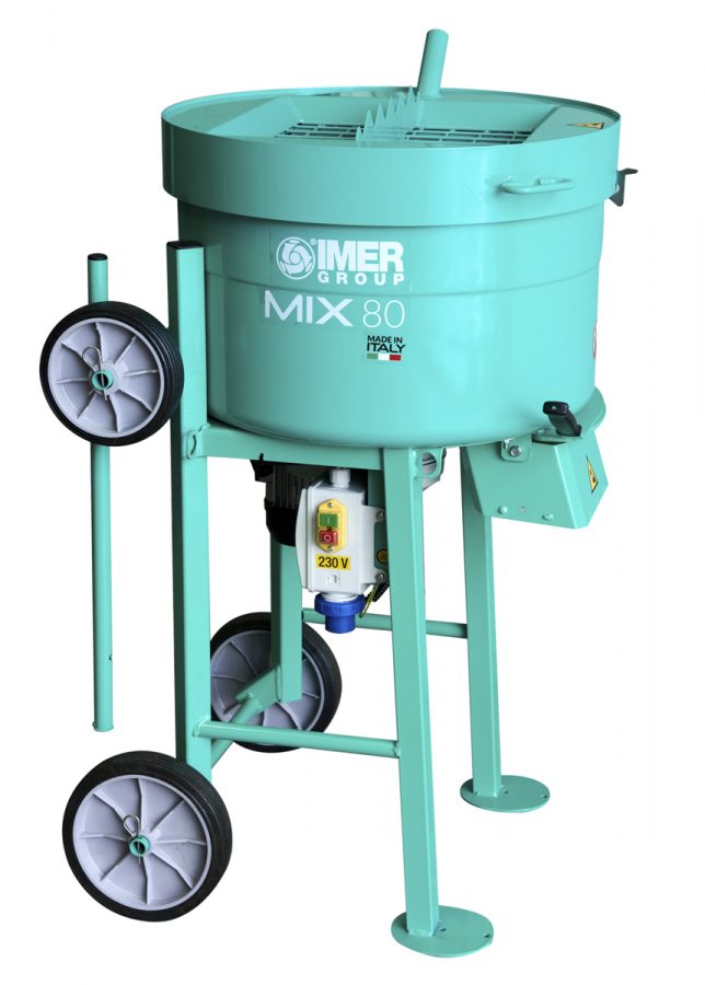 IMER Portable Mortar Mixer 80L