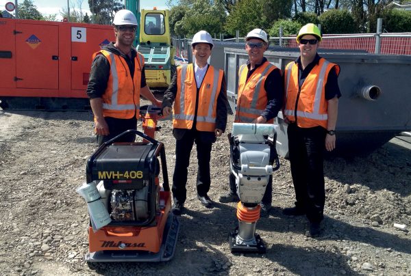 Mikasa Divisional Manager visits New Zealand