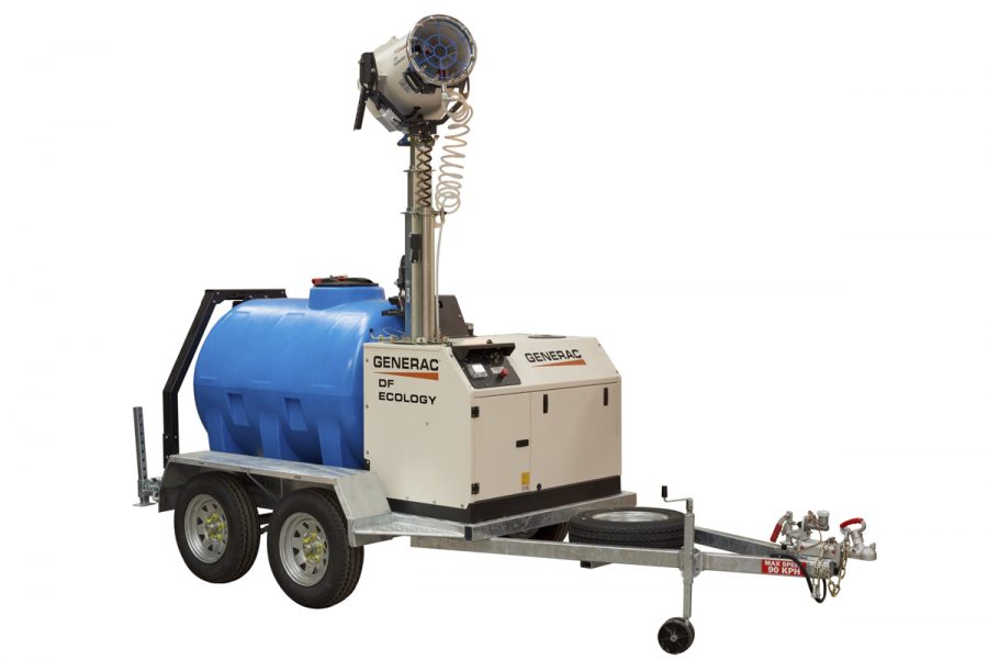 DF3000 Dust Fighter with Trailer and Generator