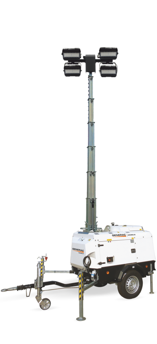 VT-Hybrid Road Towable Light Tower