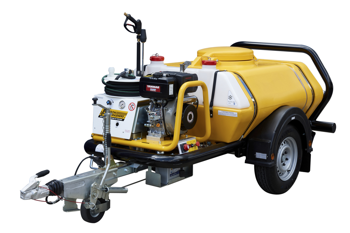 YRPRO Brendon 3000 PSI cold water Powerwasher 960 Litre Tank YRCO