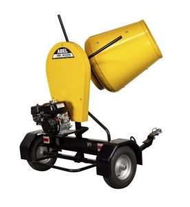 ABEL YRPRO Polyethylene Drum Concrete Mixer – petrol powered.