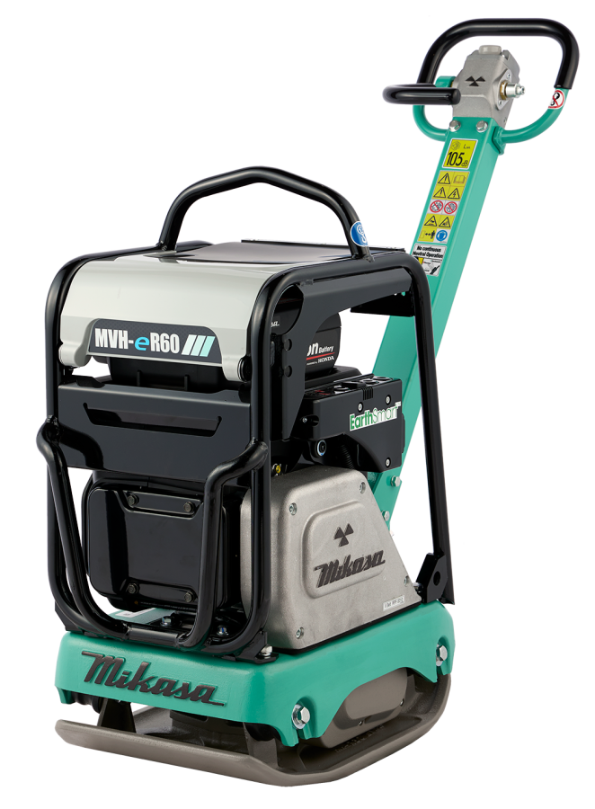 Battery-Powered Mikasa 81.0kg Reversible Plate Compactor