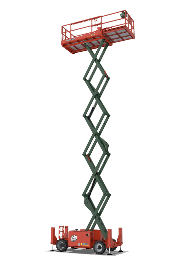 Sinoboom Diesel Powered Rough Terrain 14.2M Scissor Lift