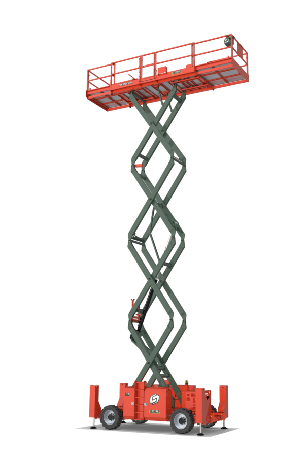Sinoboom Electric Rough Terrain 15.1M Scissor Lift
