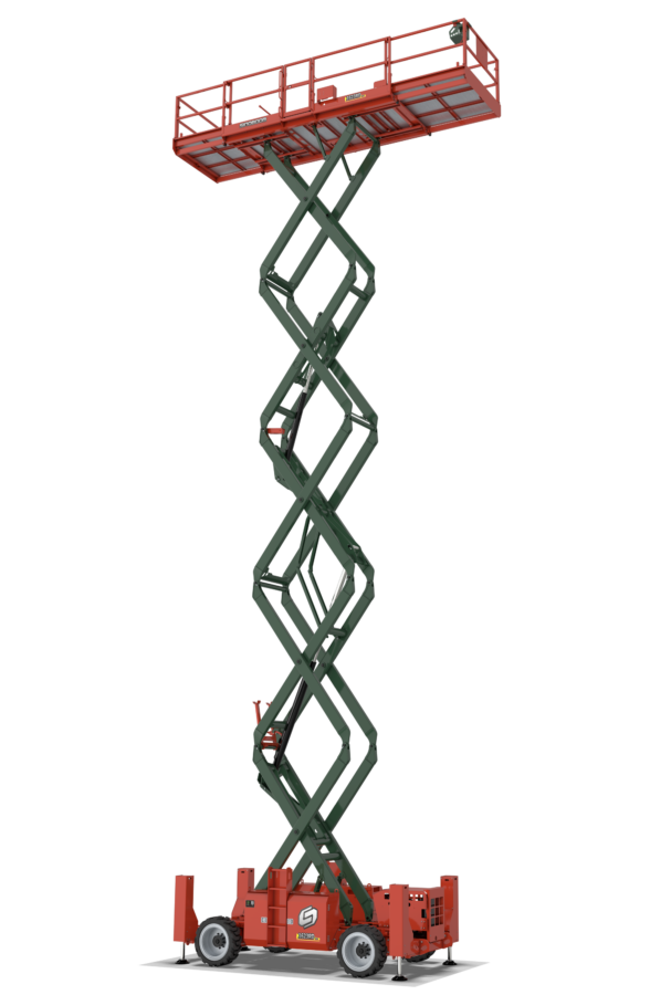Sinoboom Diesel powered Rough Terrain 18.2M Scissor Lift