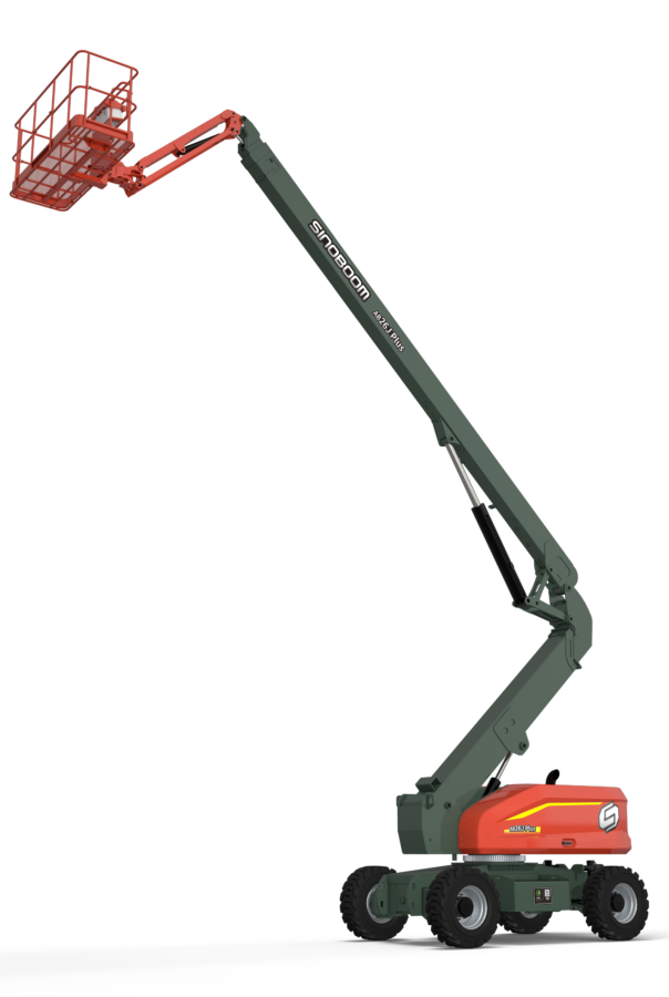 Sinoboom diesel powered articulated boom with 26.65m reach AB26J Plus