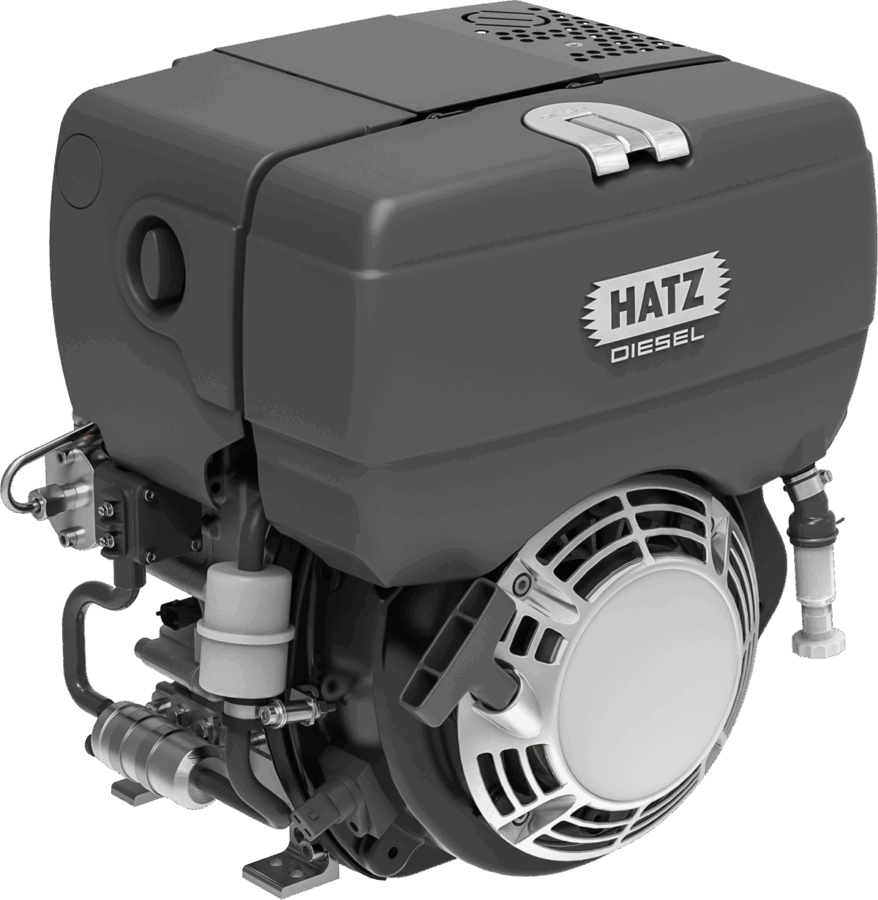 Hatz 1B30E – Single Cylinder Engine