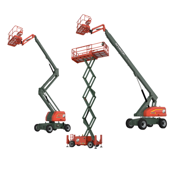 Simoboom access equipment for scissor lifts, articulated booms & Telescopic booms