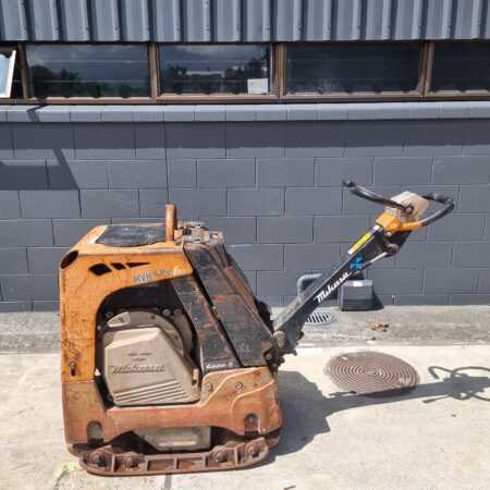 Used Mikasa 536kg Reversible Plate Compactor with Compaction Control