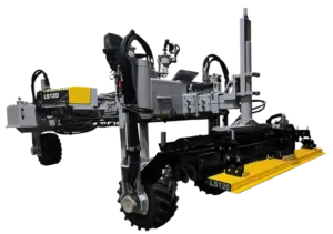 Laser-guided Concrete Screed