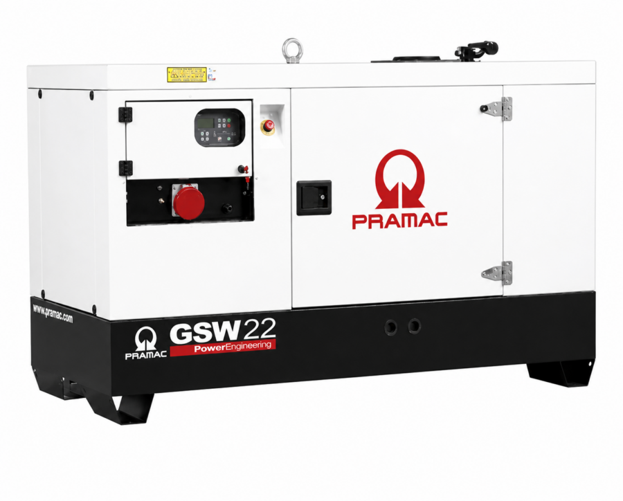 Pramac 22kVA single phase diesel generator GSW22P